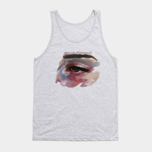 Colorful and sad eye. Tank Top